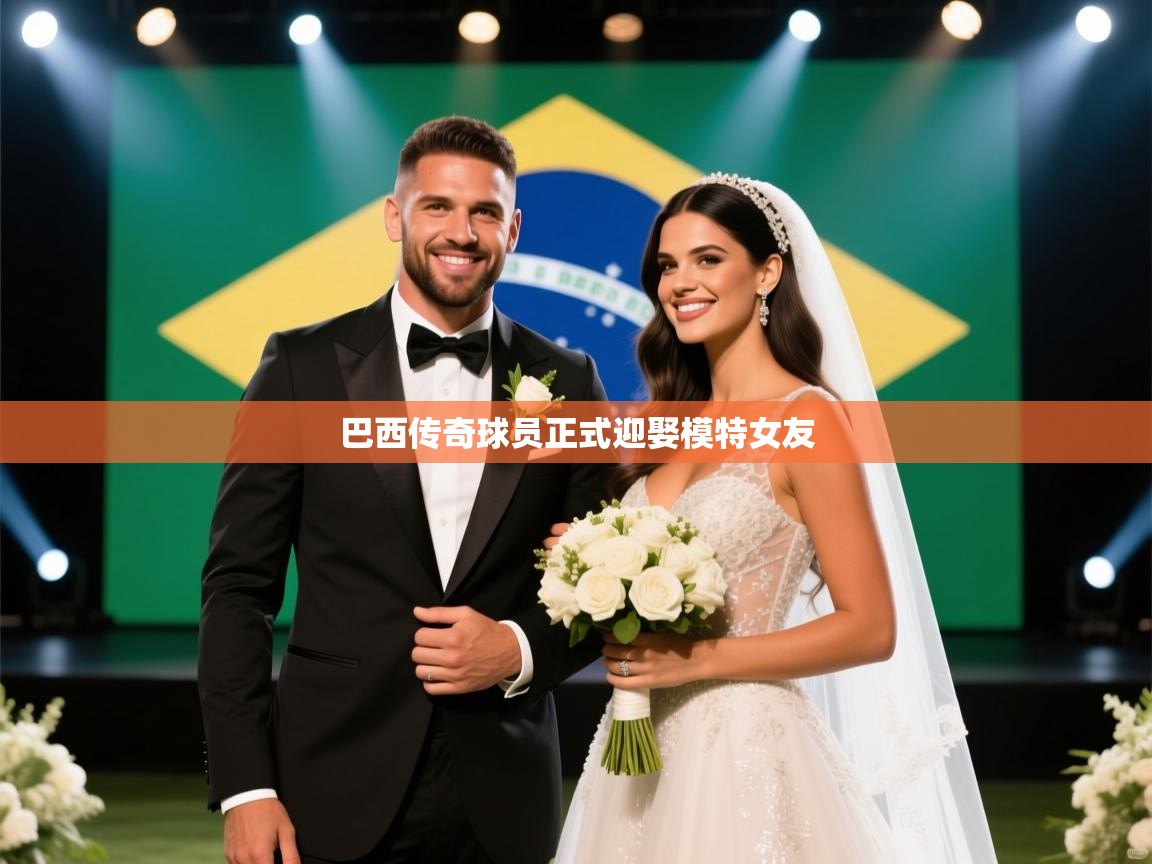 巴西传奇球员正式迎娶模特女友 第1张
